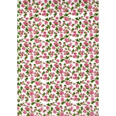 Ref. 78823 - Decalque chapado floral rosa