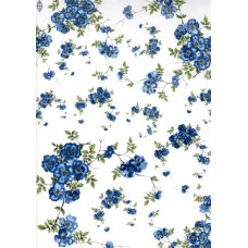 Ref. 79057 - Decalque flor pessego azul