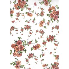 Ref. 79058 - Decalque flor pessego rosa/amarelo