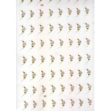 Ref. 79201 - Decalque ramo com rosa Ref. 79201 - Decalque ramo com rosa