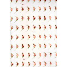 Ref. 79205 - Decalque ramo vermelho Ref. 79205 - Decalque ramo vermelho