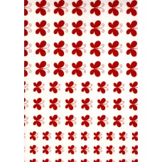 Ref. 79290 - Decalque borboletas vermelhas