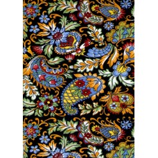 Ref. 78758 - Decalque estampada fundo preto 
