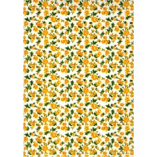 Ref. 78827 - Decalque chapado floral amarelo