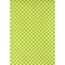 Ref. 78837 - Decalque xadrez verde limão