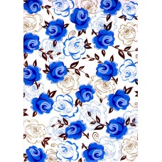 Ref. 78914 - Decalque floral azul