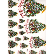 Ref. 78969 - Decalque árvore de natal 