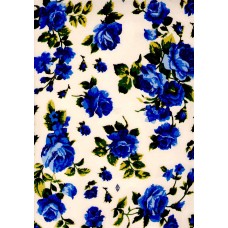 Ref. 79097 - Decalque rosas azul