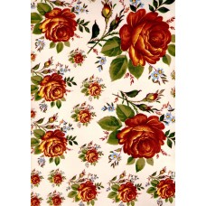 Ref. 79103 - Decalque rosas purpura c/amarelo