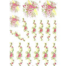 Ref. 79177 - Decalque flor rosa