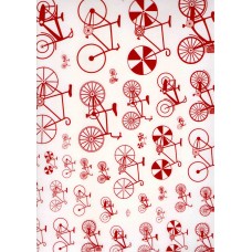 Ref. 79179 - Decalque bicicleta vermelha