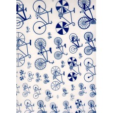 Ref. 79180 - Decalque bicicleta azul marinho