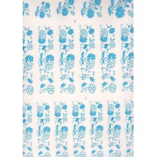 Ref. 79186 - Decalque flor azul clara