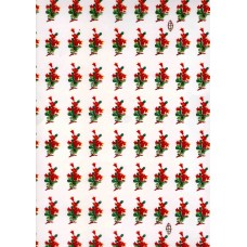 Ref. 79219 - Decalque flor vermelha média