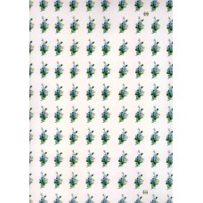 Ref. 79224 - Decalque flor azul claro pequena