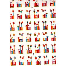Ref. 79297 - Decalque Cerquinha e pássaros pequeno