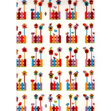 Ref. 79298 - Decalque Cerquinha e pássaros médio