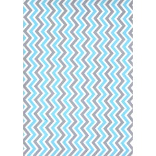 Ref. 78690 - Decalque Chevron azul claro